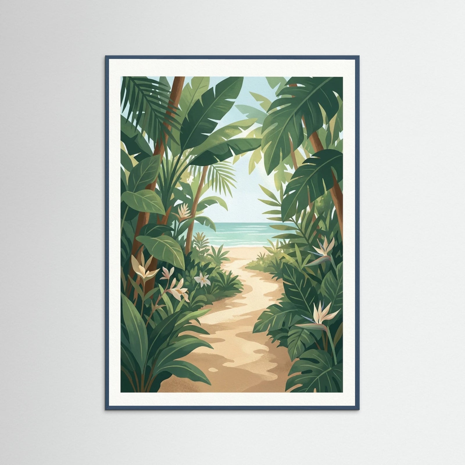 Teal Wood Island Serenity