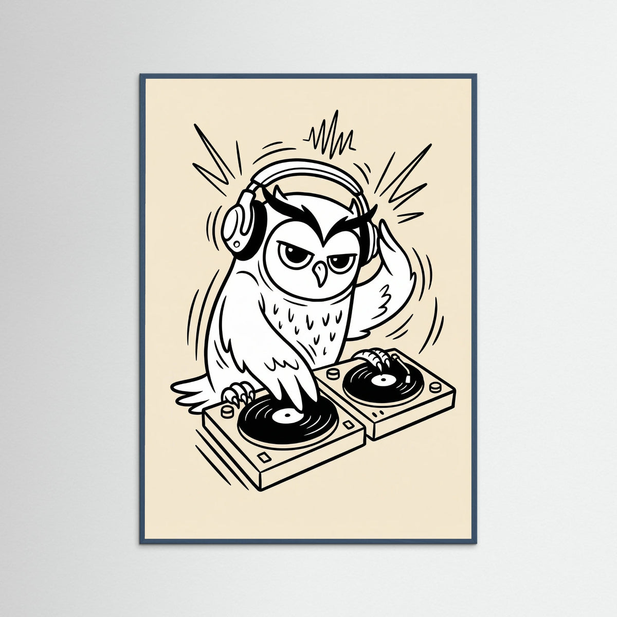 Teal Wood Jazz Cat Beat