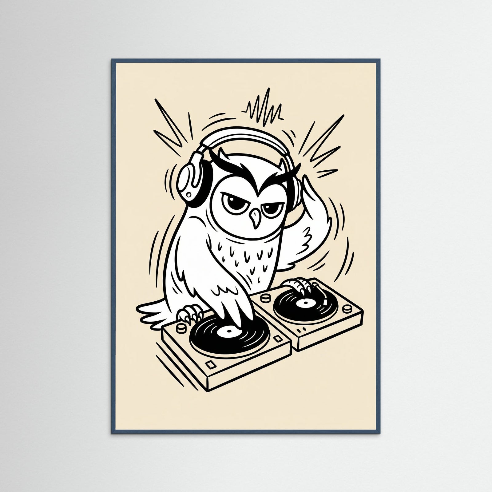 Teal Wood Jazz Cat Beat