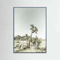 Teal Wood Joshua Tree National Park Vintage Impression Poster