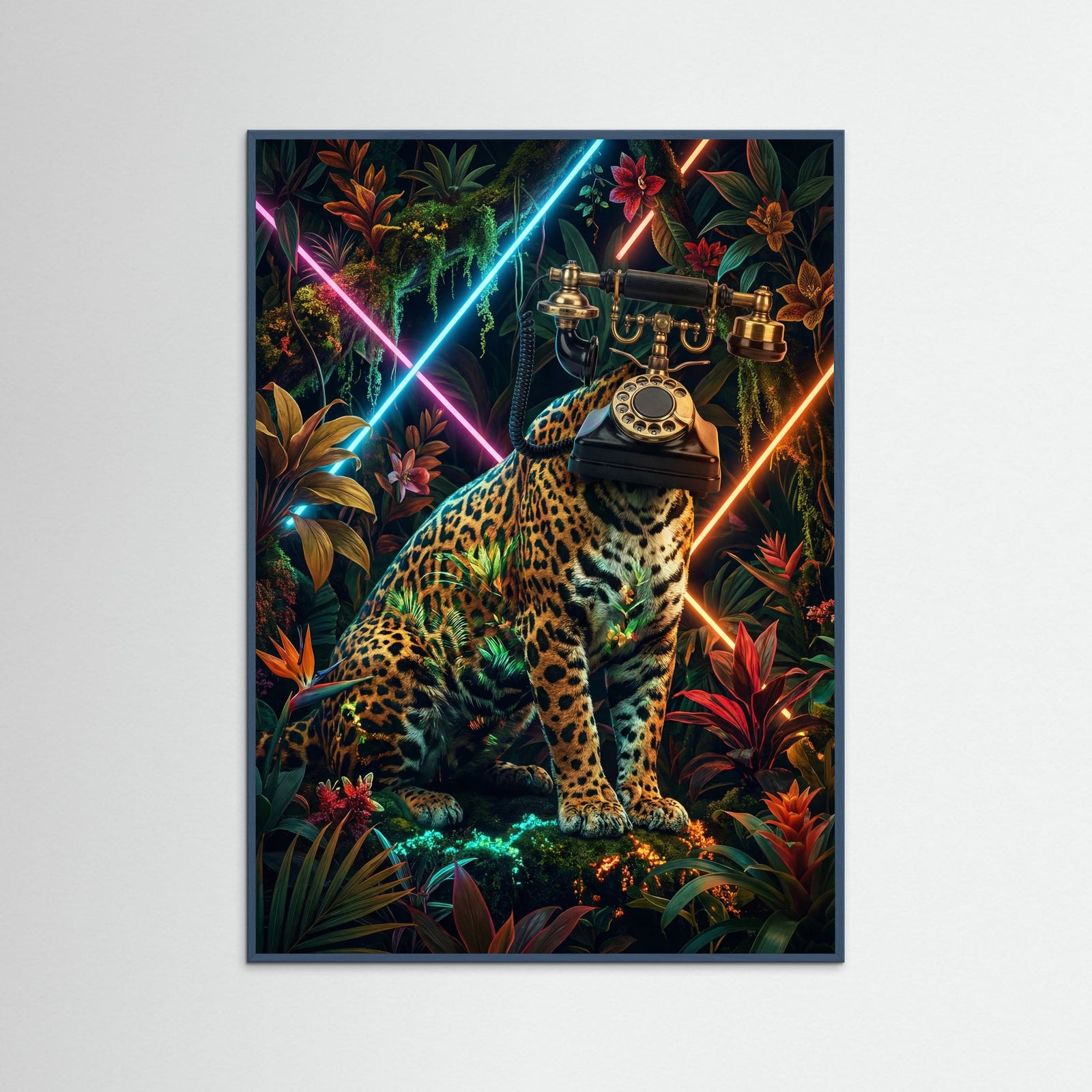 Teal Wood Jungle Broadcast