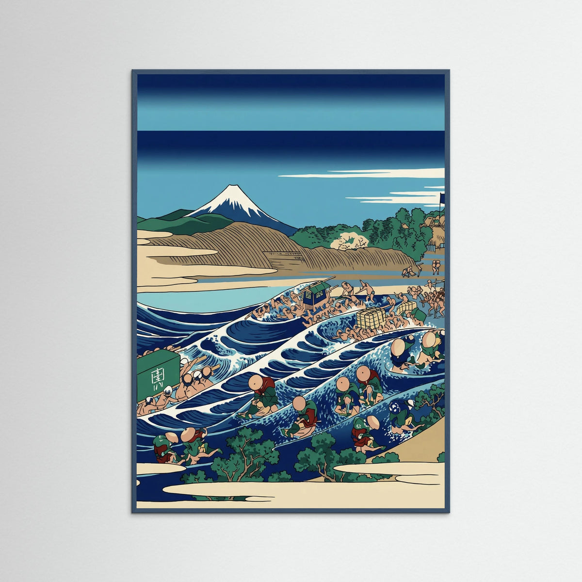 Teal Wood Kanaya River Crossing