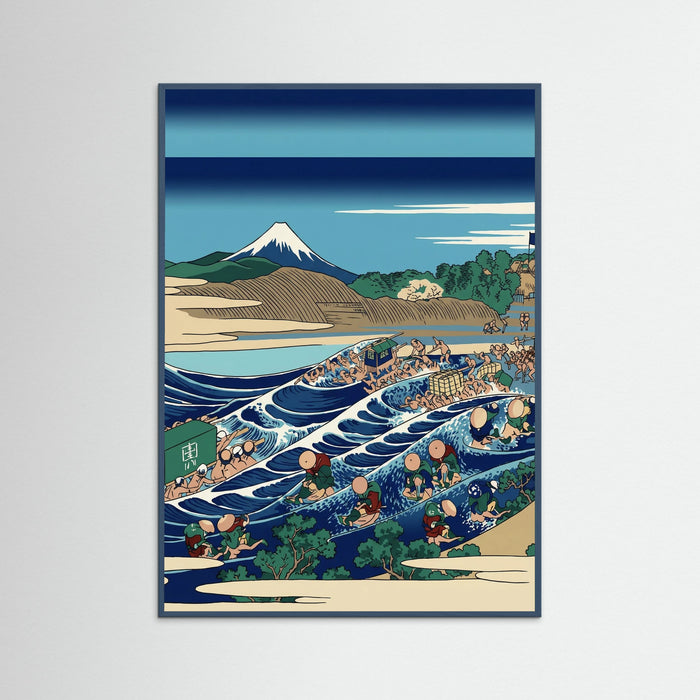 Teal Wood Kanaya River Crossing