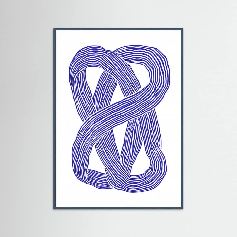 Knots No 3 Poster – Poster und Kunstdruck
