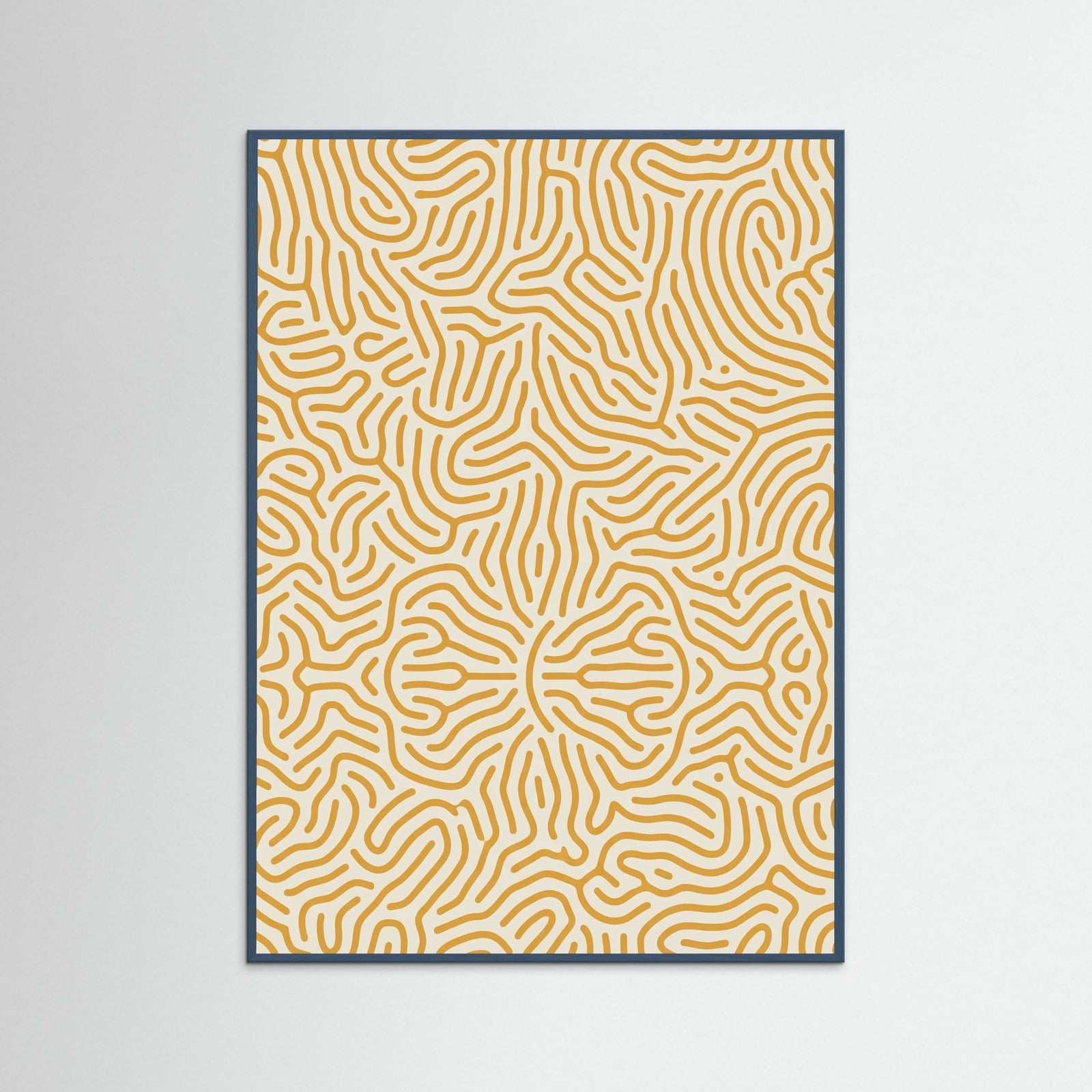 Teal Wood Kusama Organic Exhibition