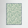 Teal Wood Kusama Organic Pattern