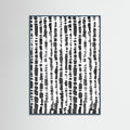 Teal Wood LINEAR Poster