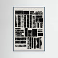 LINO CUT COMPOSITION Poster – poster and art print