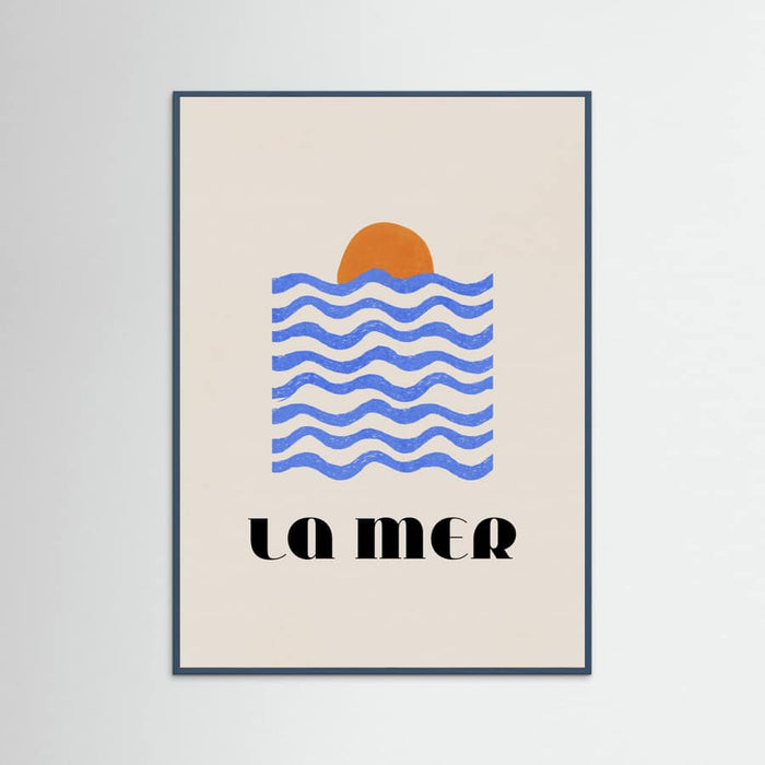 Affiche La Mer Abstract Ocean Poster No. 03 – affiche et impression d’art