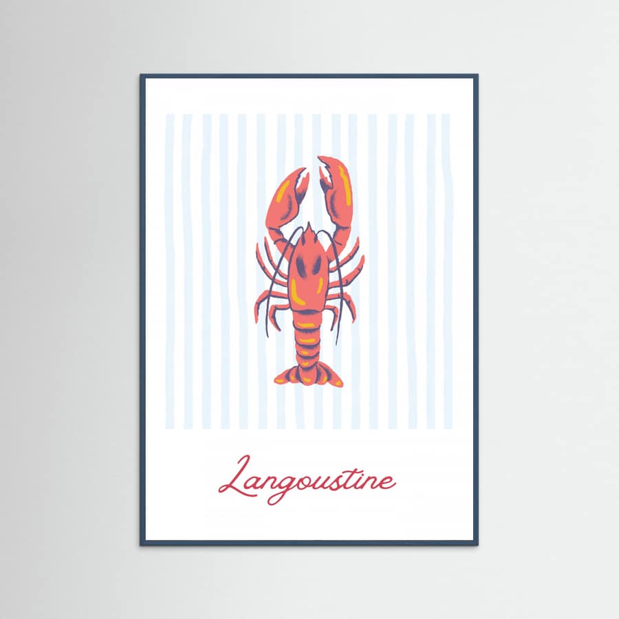 Póster Langoustine – póster e impresión artística