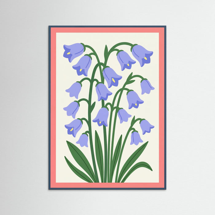 Teal Wood Lavender Greens