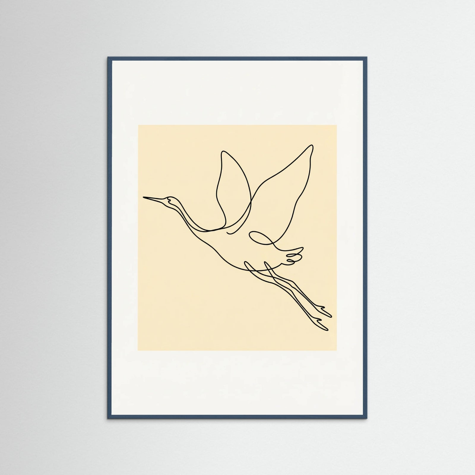 Teal Wood Le Chien Line Art