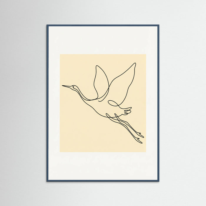 Teal Wood Le Chien Line Art