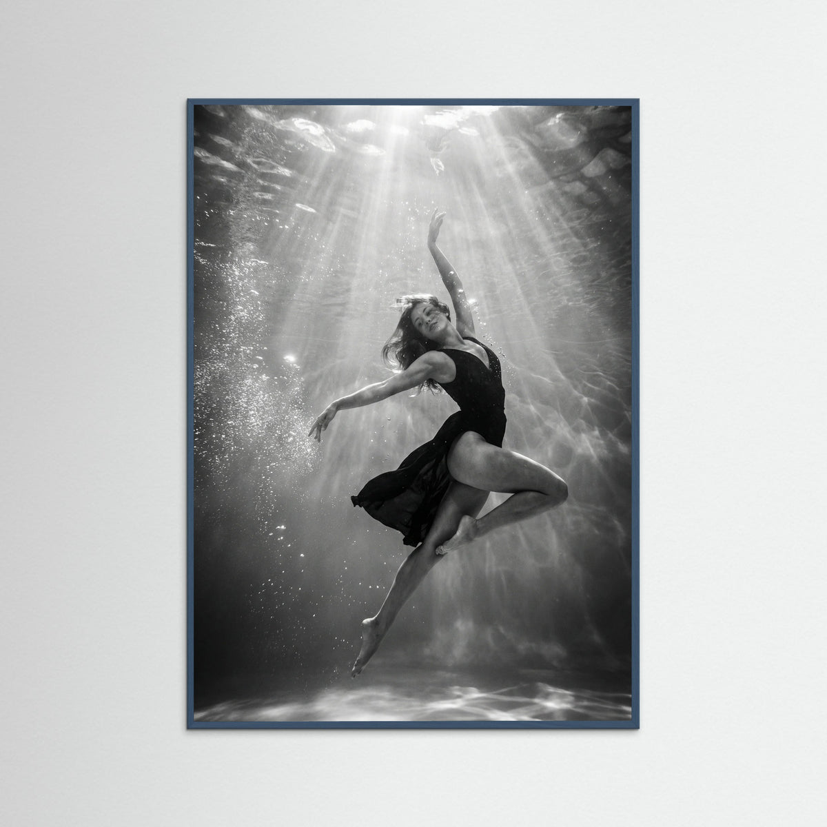 Teal Wood Leap of Joy