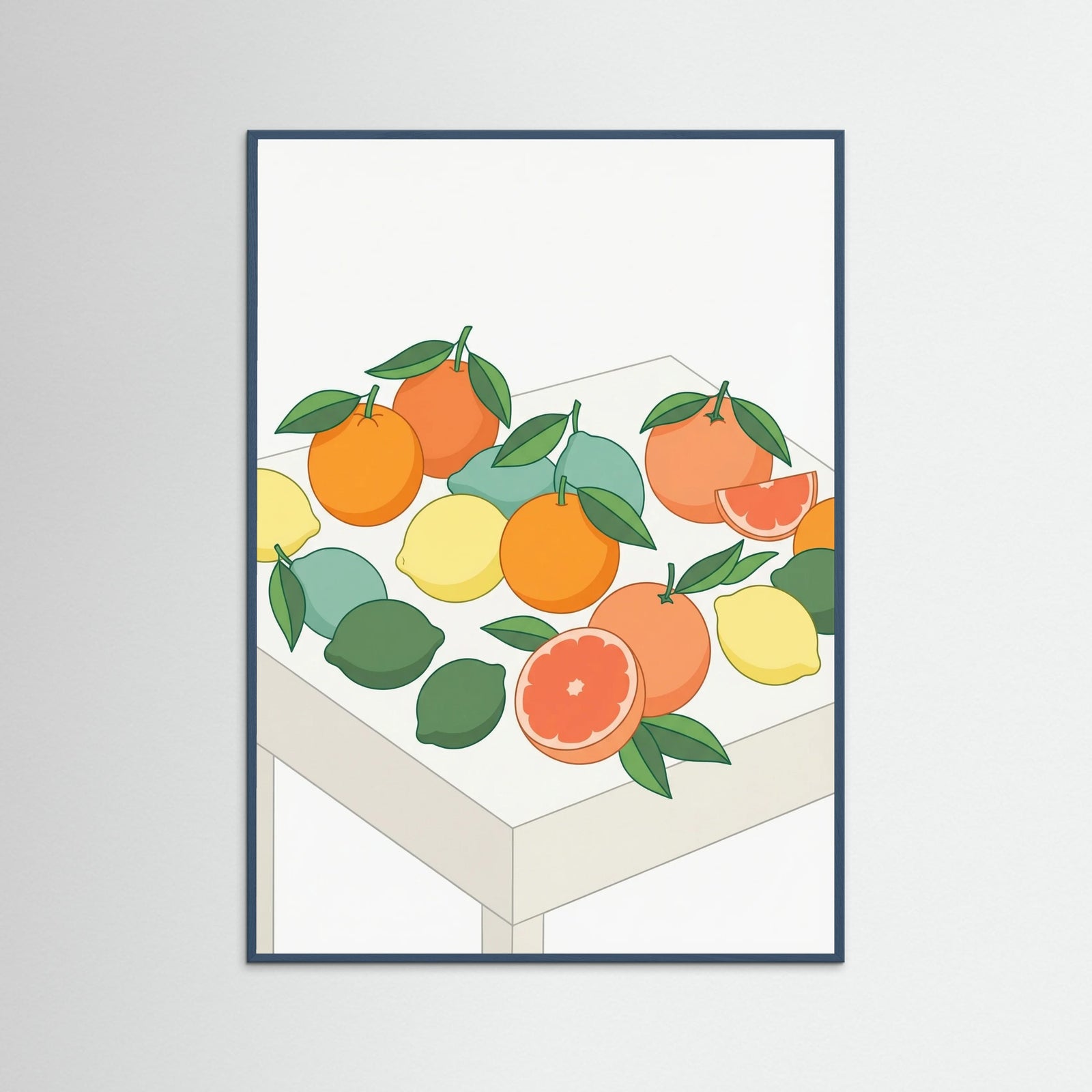 Teal Wood Lemon Harvest