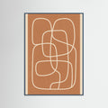 Teal Wood Linear Flow