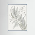Teal Wood Lined Botanicals