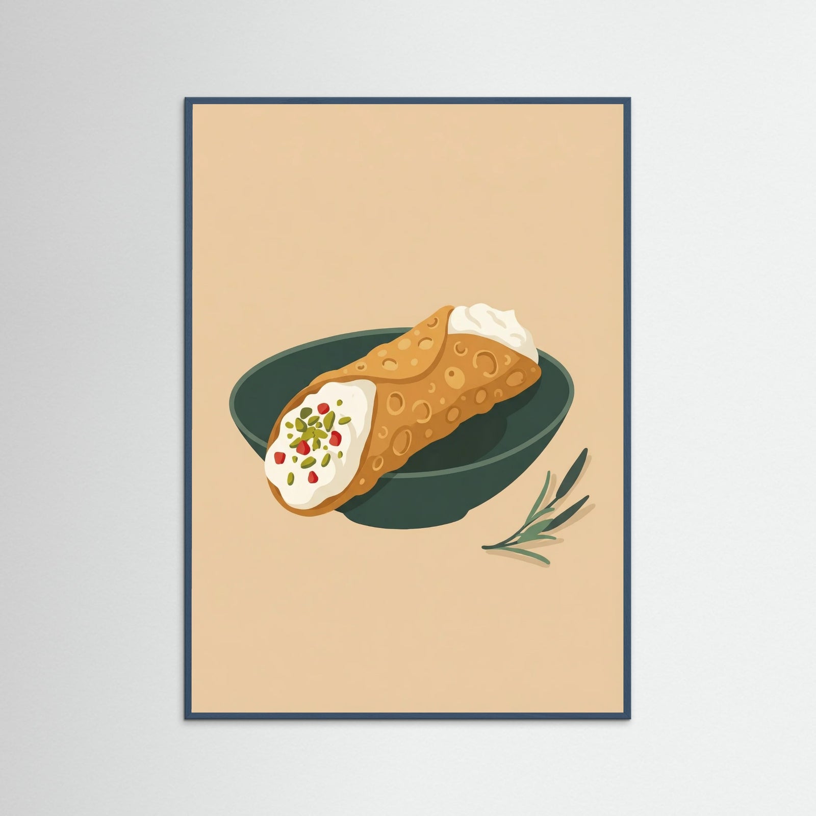 Teal Wood Linguine Italy