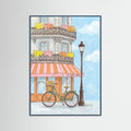 Teal Wood Lisbon Tram Charm