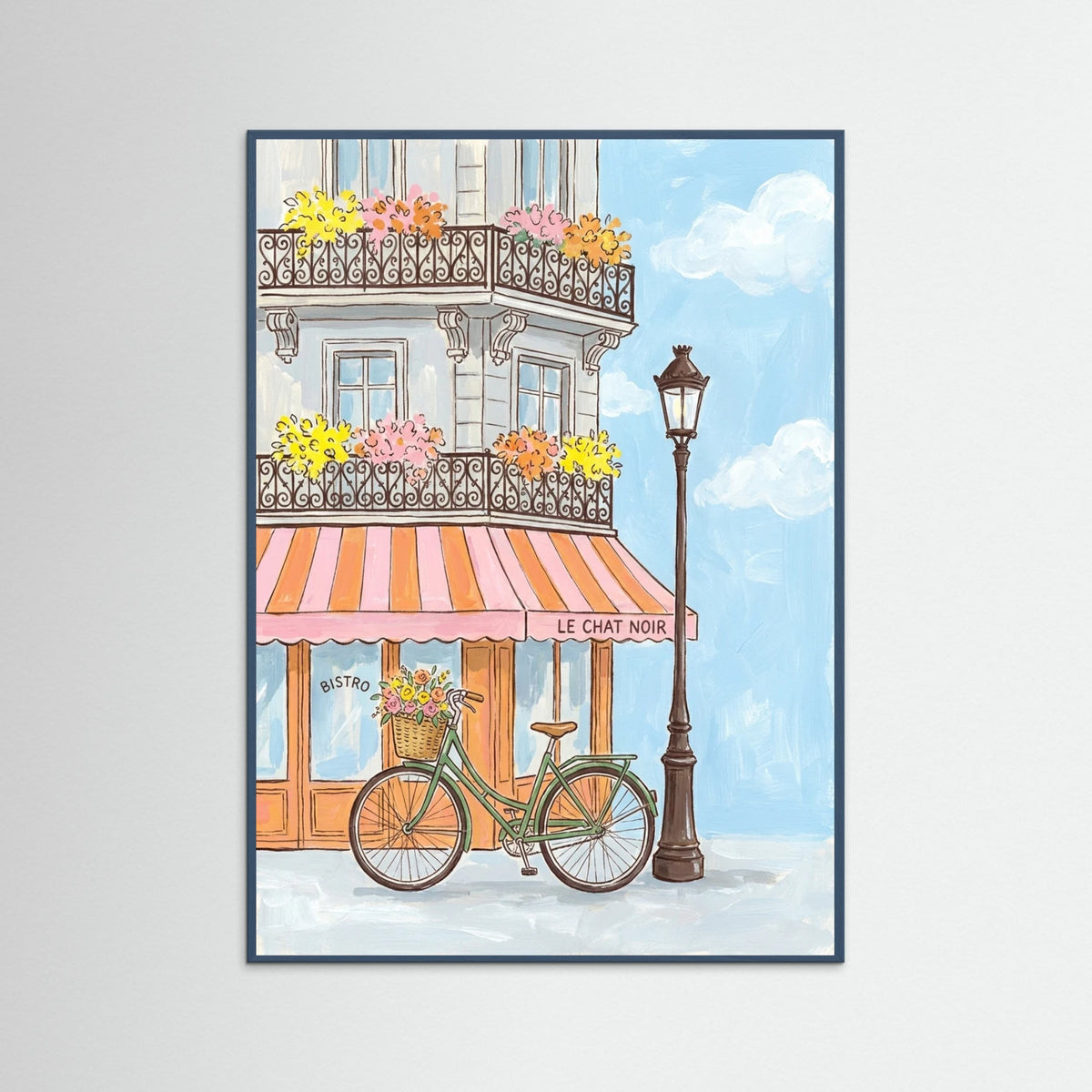 Teal Wood Lisbon Tram Charm