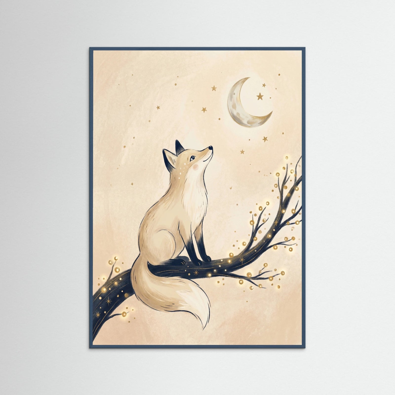 Teal Wood Little Star Wizard