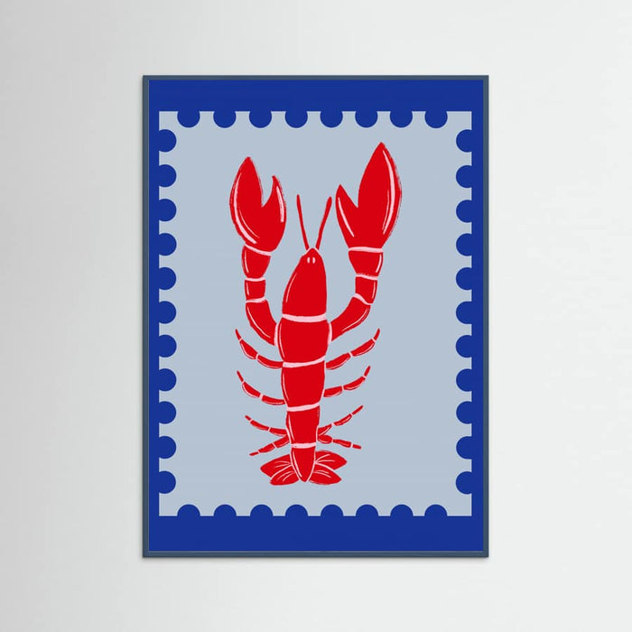 Lobster Card Poster – poster and art print
