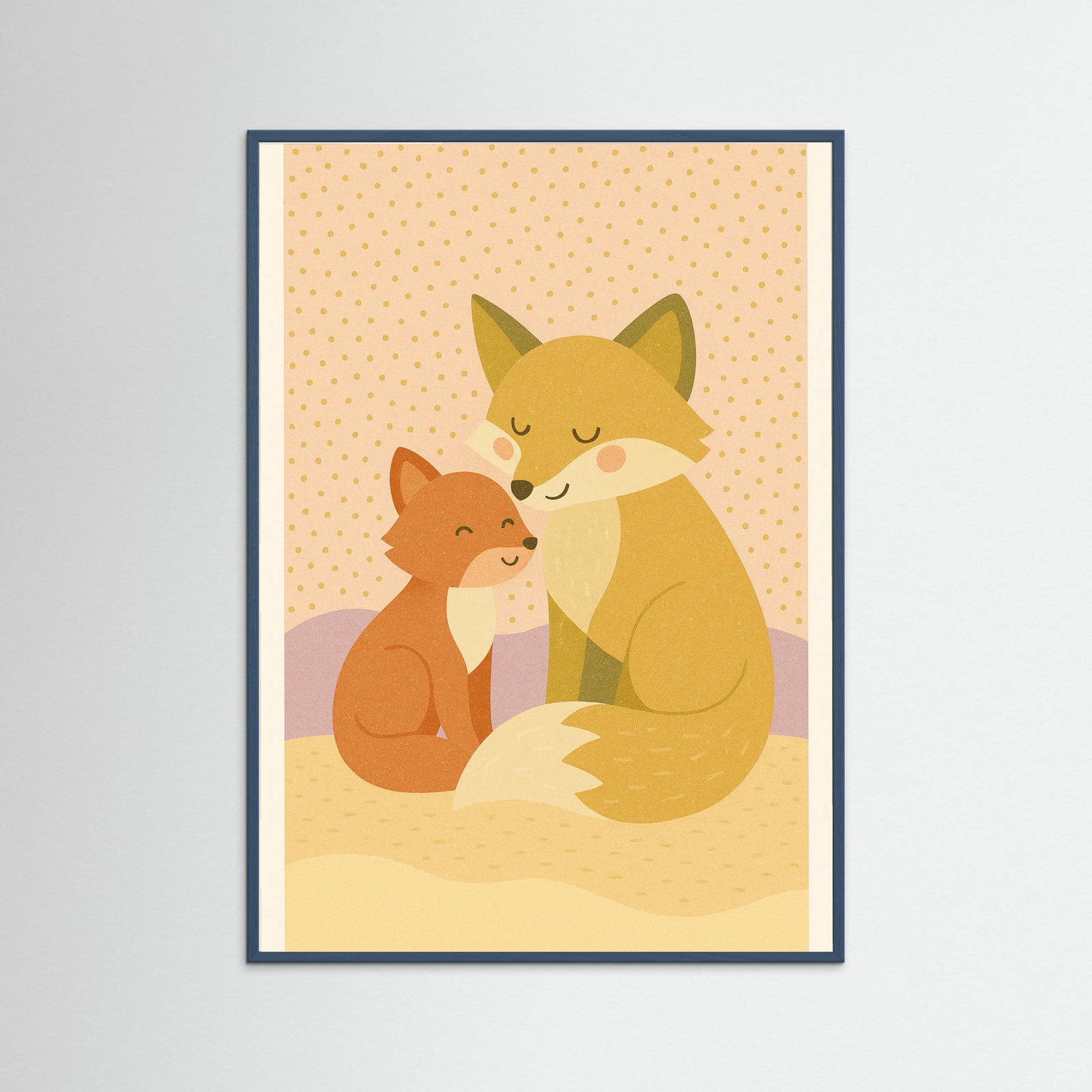 Teal Wood Loving Silhouette