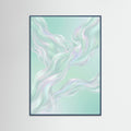 Teal Wood Luminous Drift