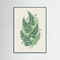 Teal Wood Lush Greenery