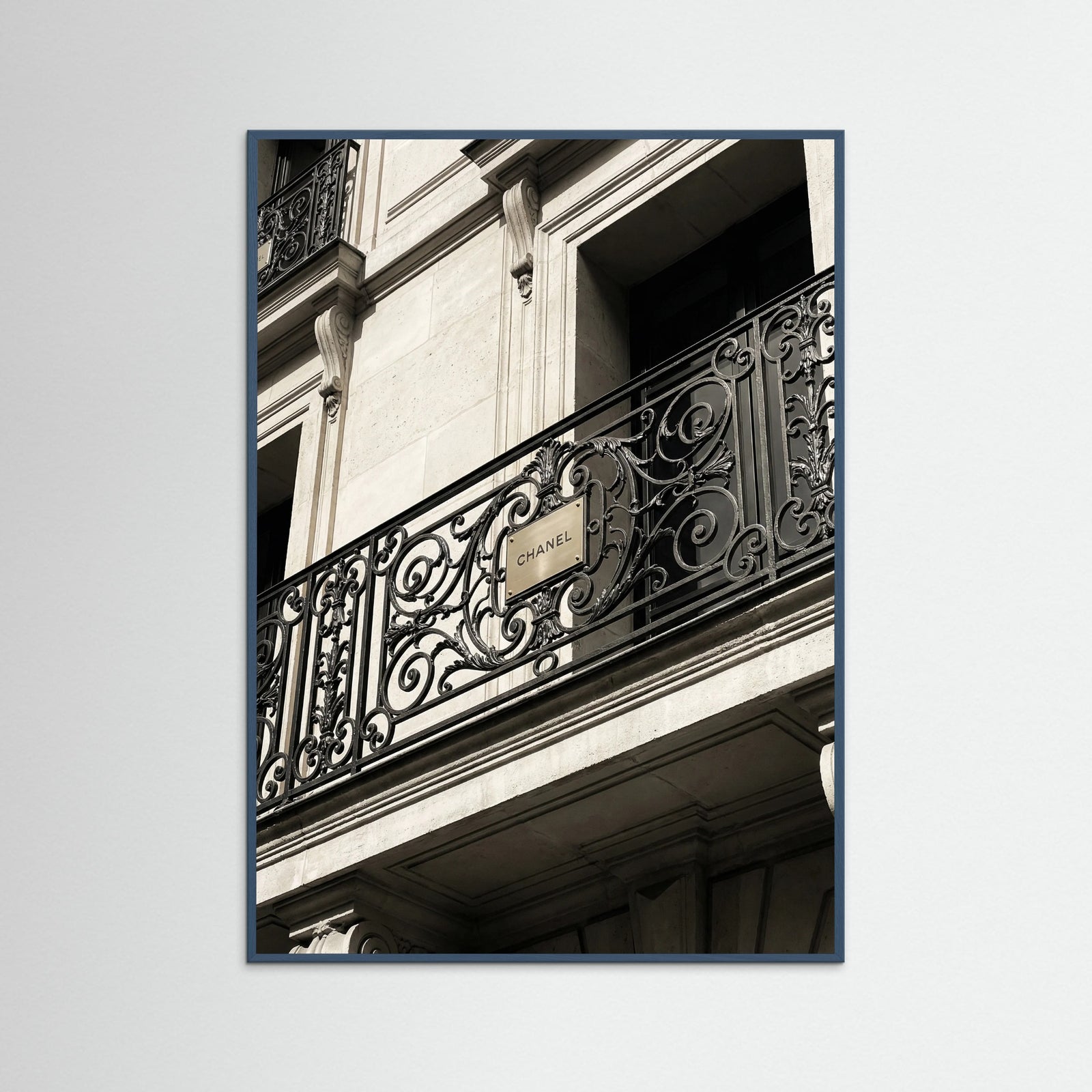 Teal Wood Luxury Facade