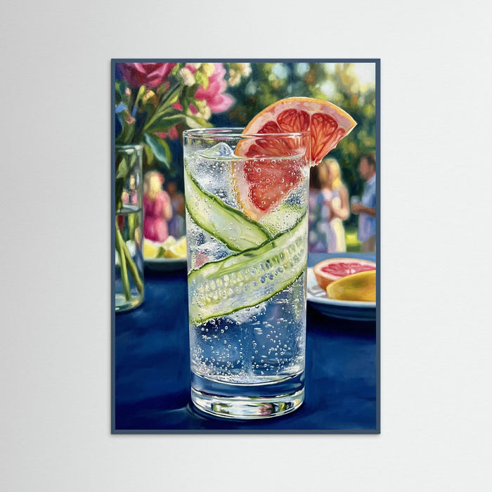 Teal Wood Margarita Splash