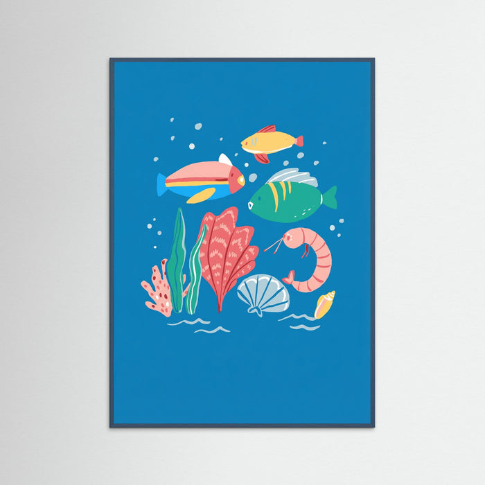 Teal Wood Marine Delights
