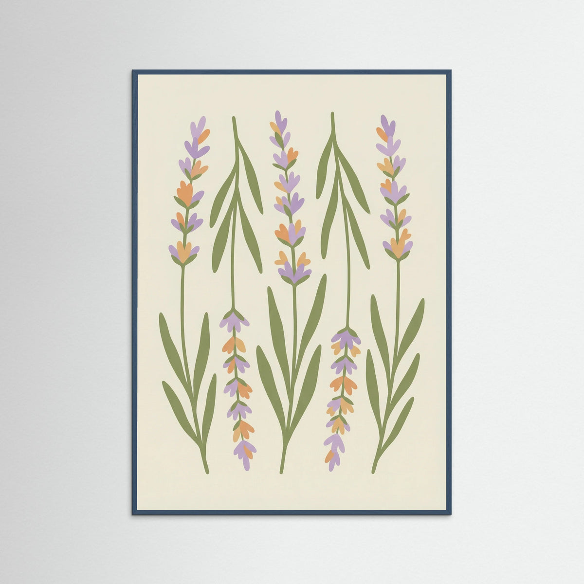 Teal Wood Market Bloom Tulips