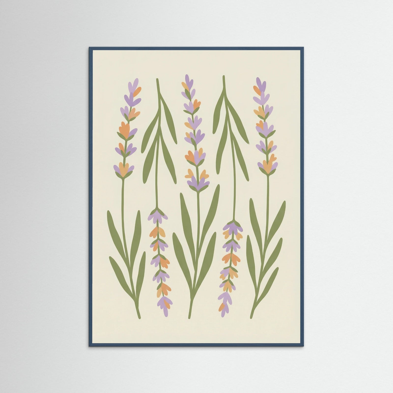 Teal Wood Market Bloom Tulips