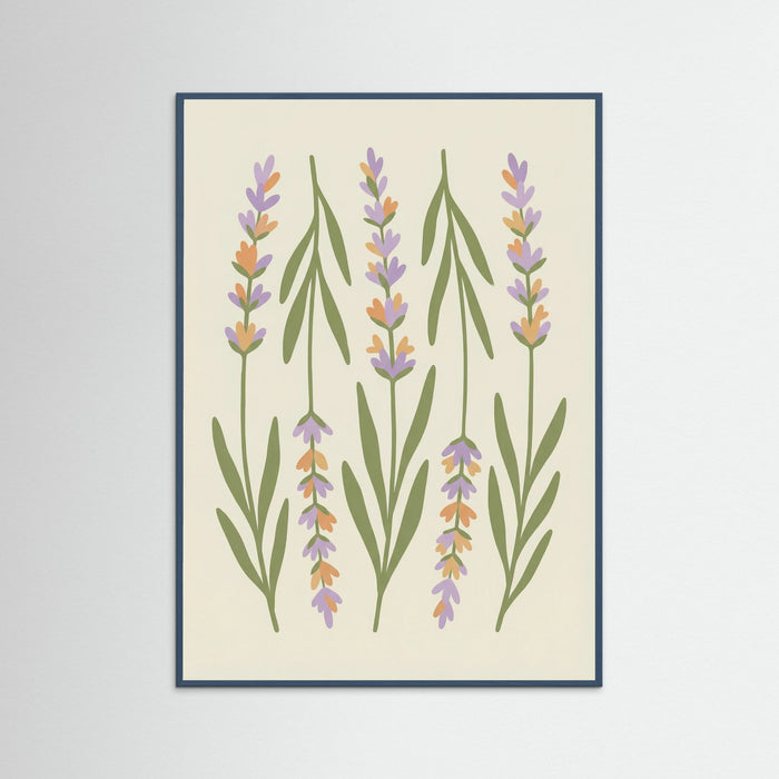 Teal Wood Market Bloom Tulips