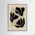 Teal Wood Matisse Botanical Forms
