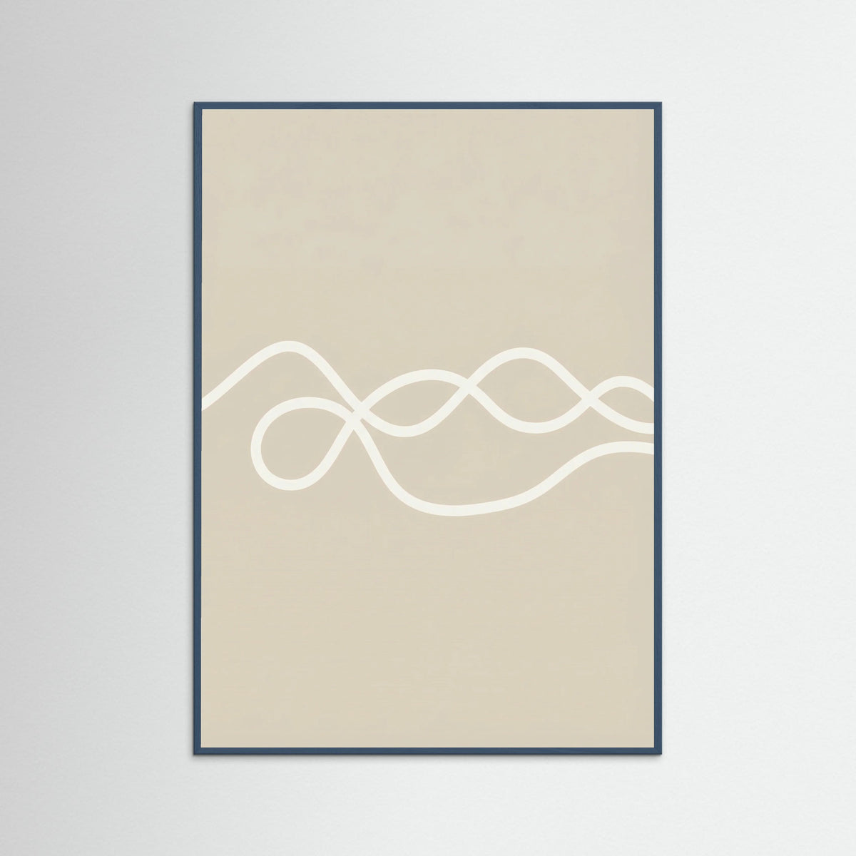 Teal Wood Meandering Path
