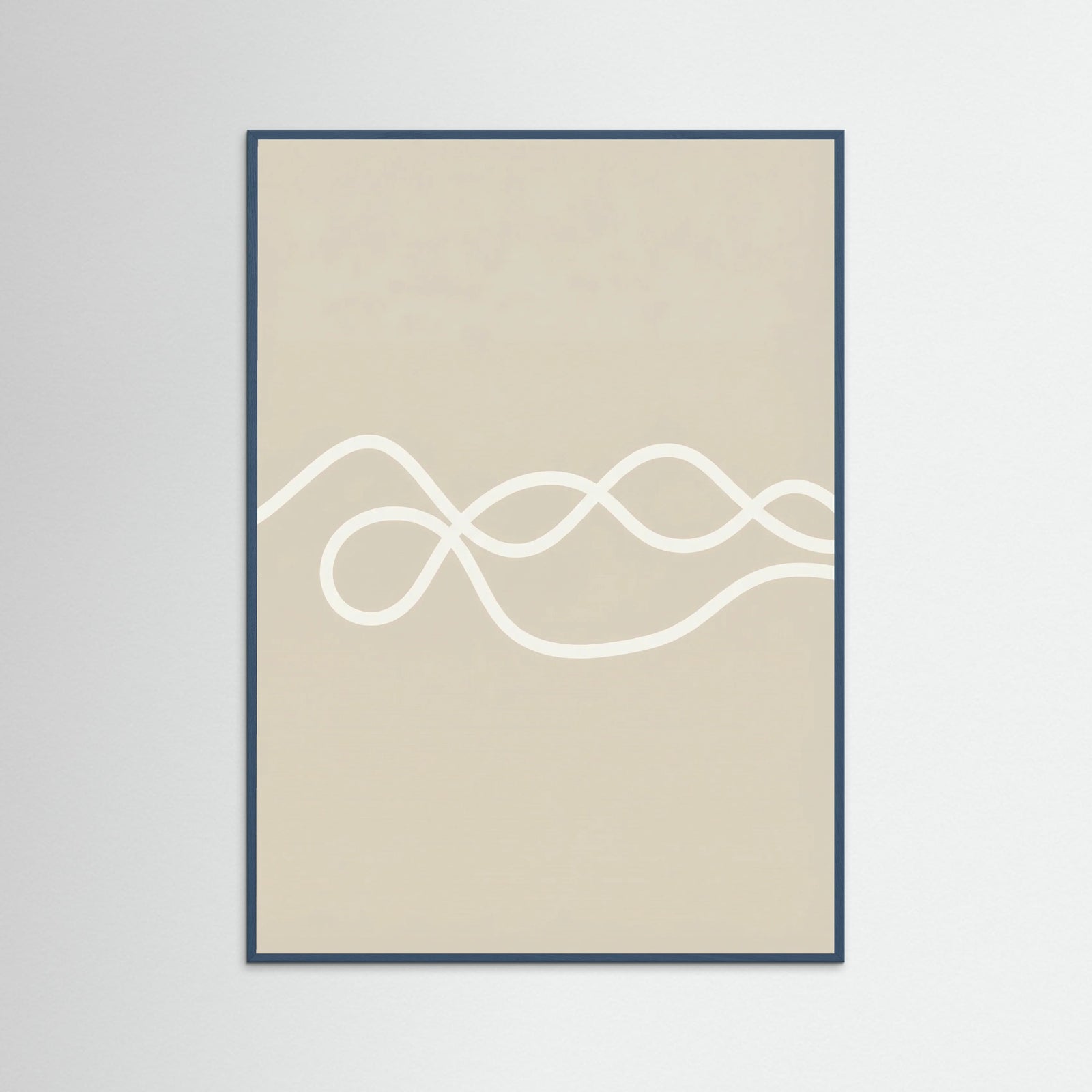 Teal Wood Meandering Path