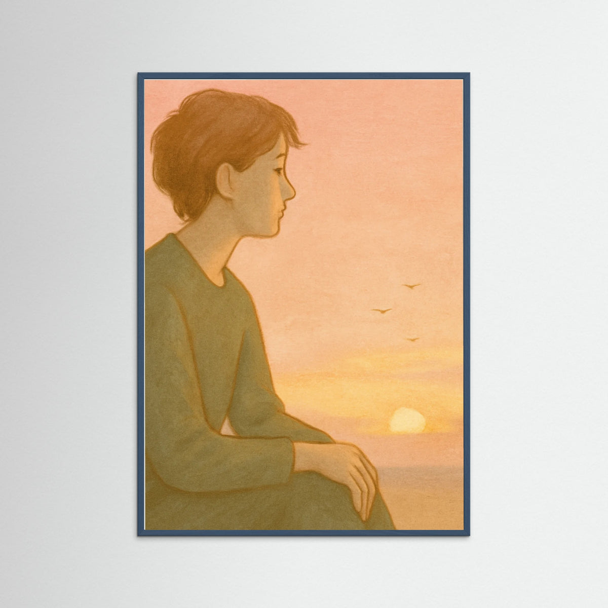 Teal Wood Mellow Dawn