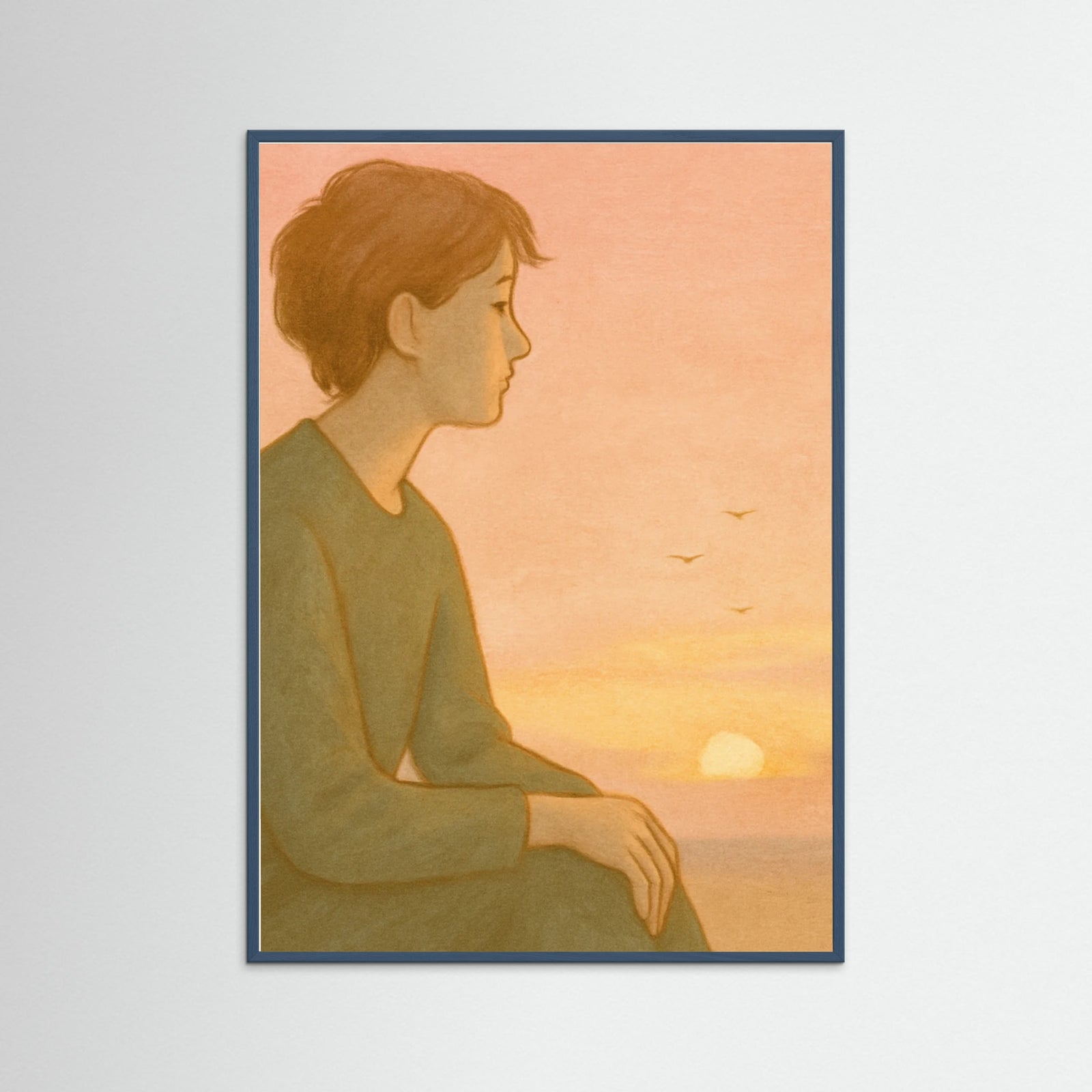 Teal Wood Mellow Dawn