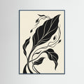 Teal Wood Midnight Bloom