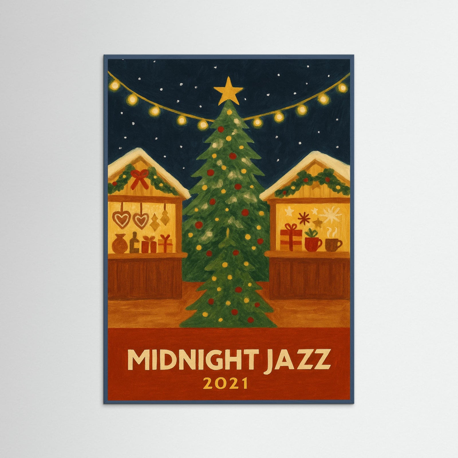 Teal Wood Midnight Market