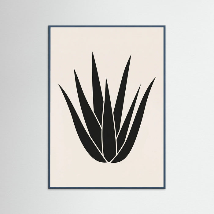 Teal Wood Minimalist Bloom