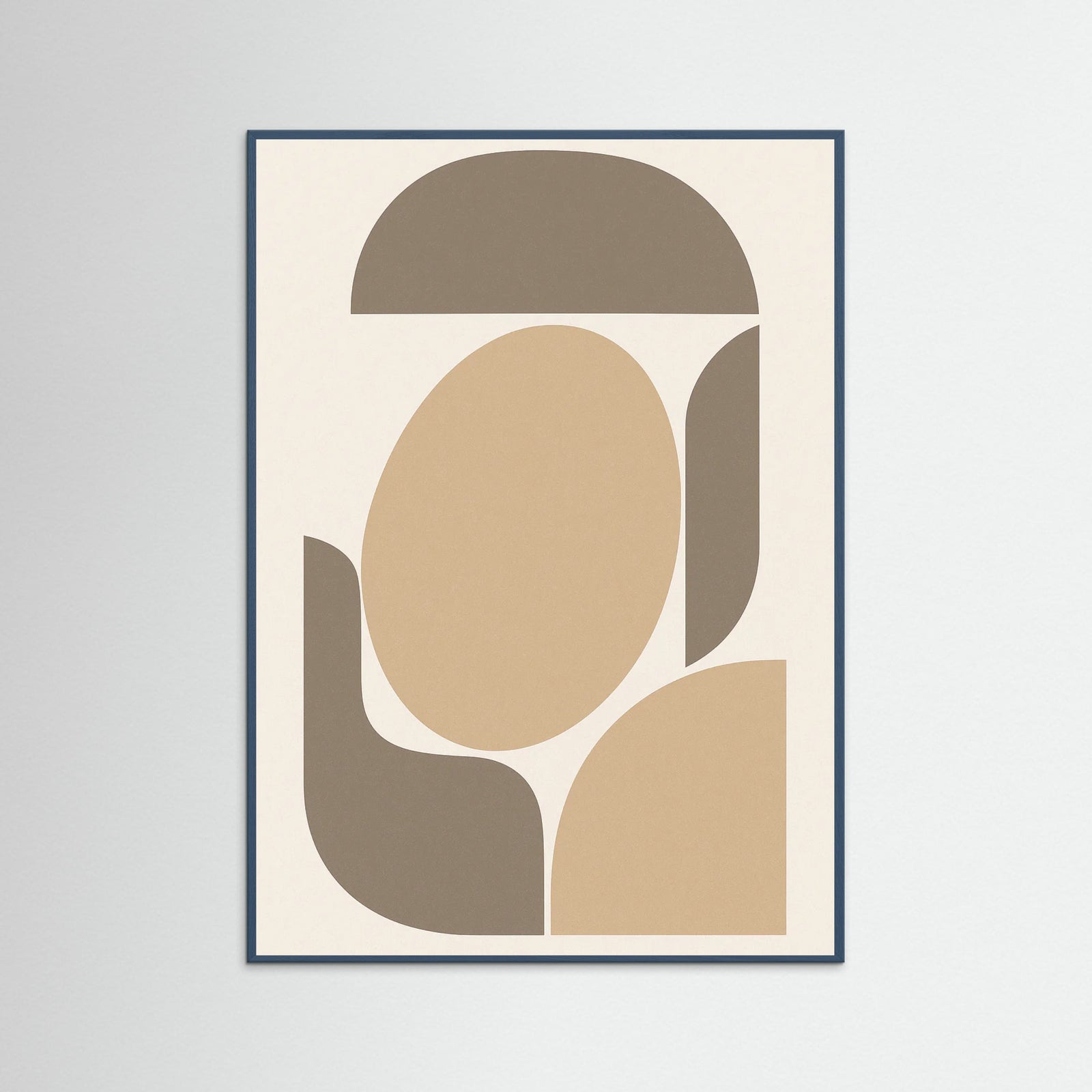 Teal Wood Minimalist Fig