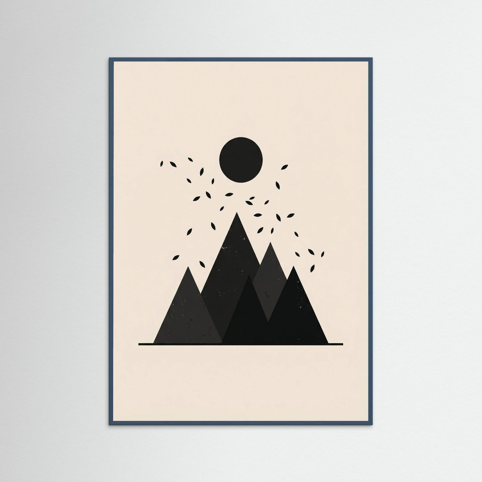 Teal Wood Minimalist Flight