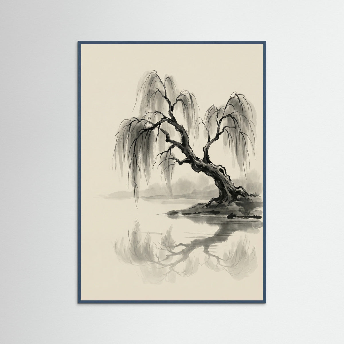 Teal Wood Misty Mountain Shrine