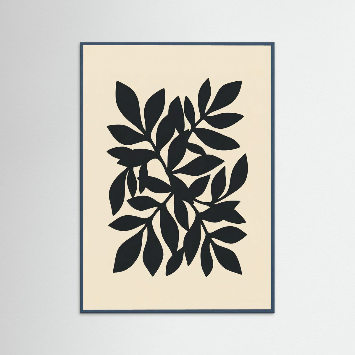 Teal Wood Modern Organic Form