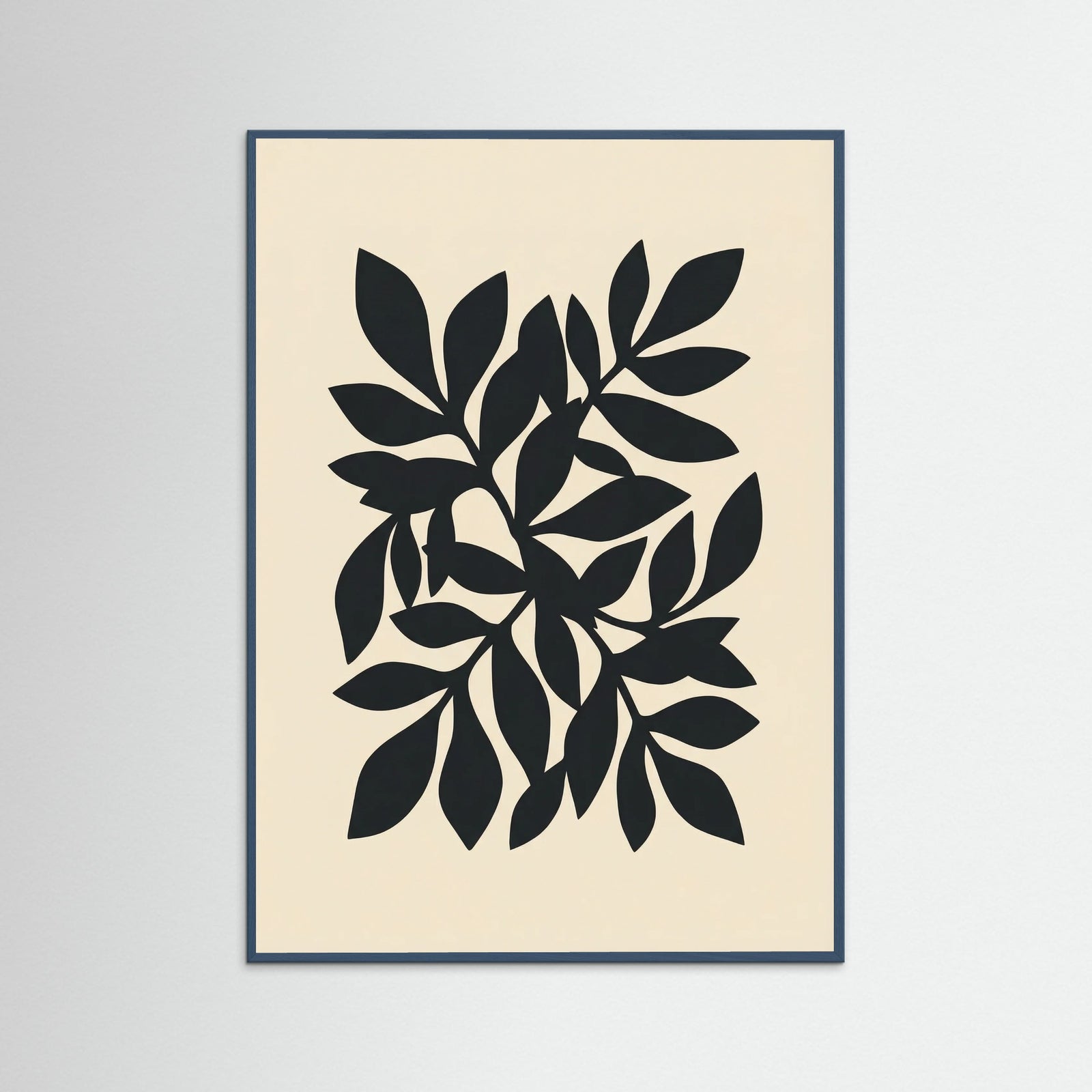 Teal Wood Modern Organic Form