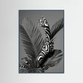 Teal Wood Monstera Grace