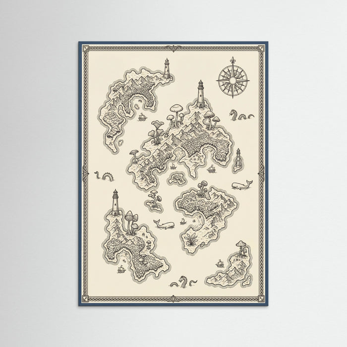 Teal Wood Moomin Valley Map